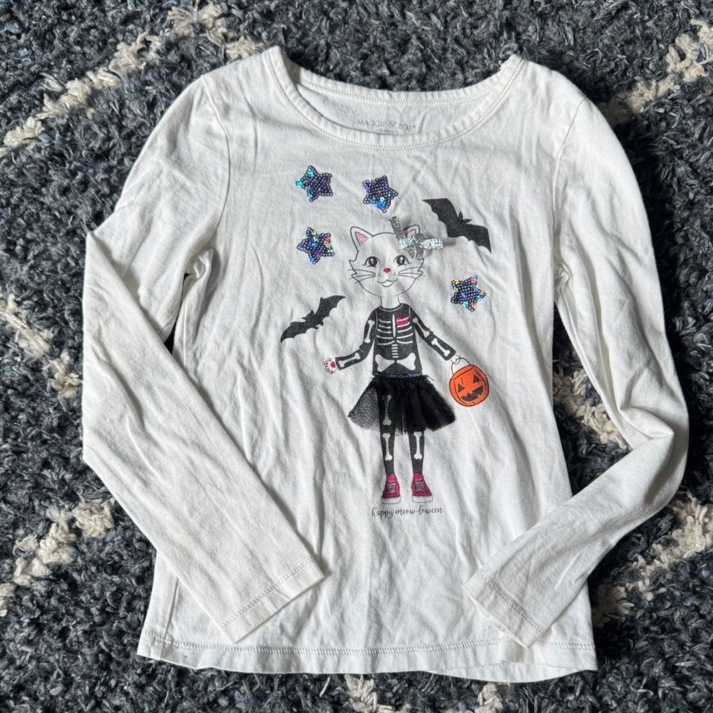 Maggie & Zoe Girls Halloween Tee